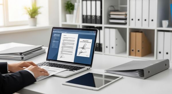 Pourquoi un logiciel avec signature électronique change la gestion documentaire ?